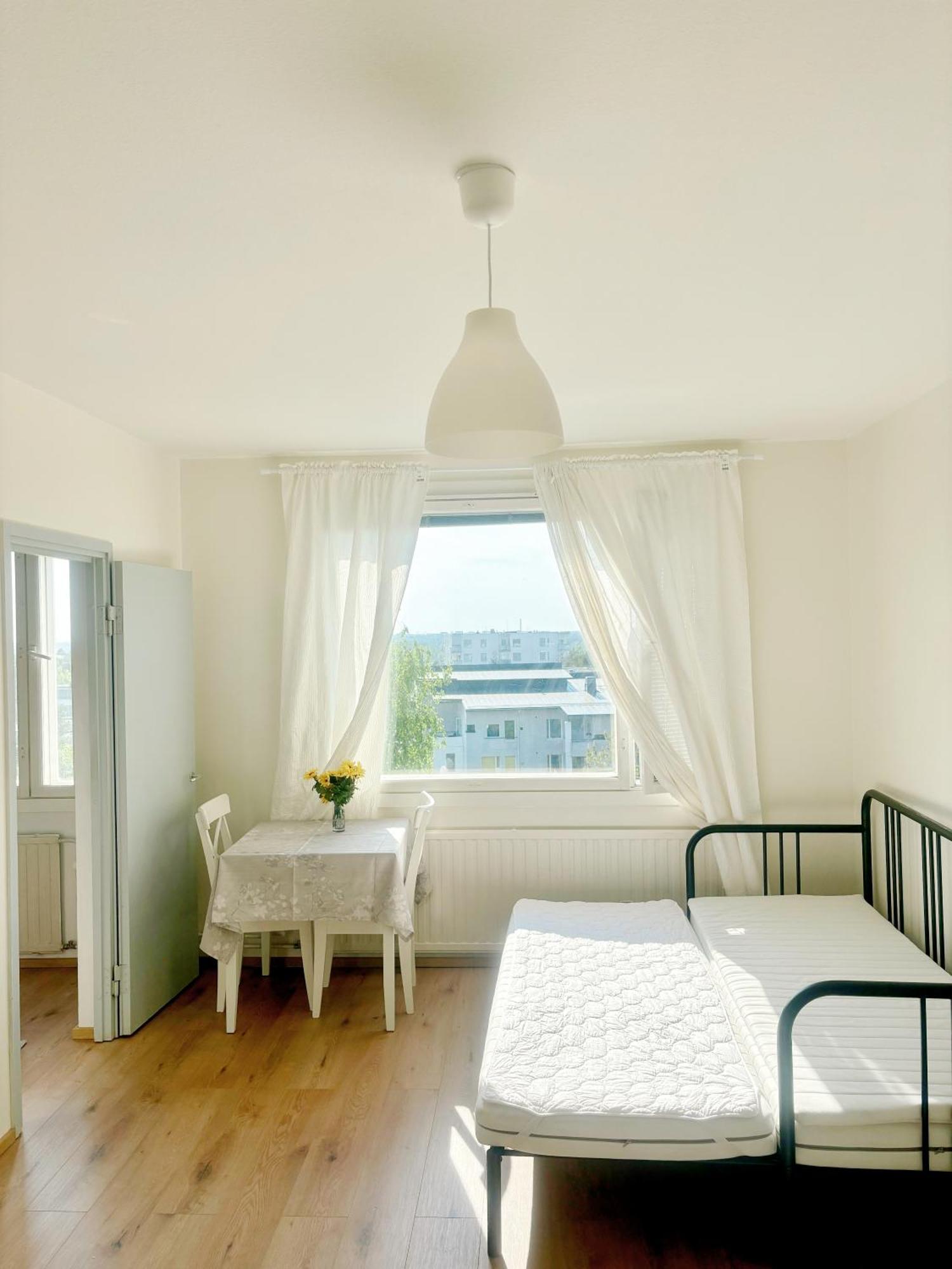 Modern Studio, Private Free Parking ,Near Metro Helsínquia Exterior foto